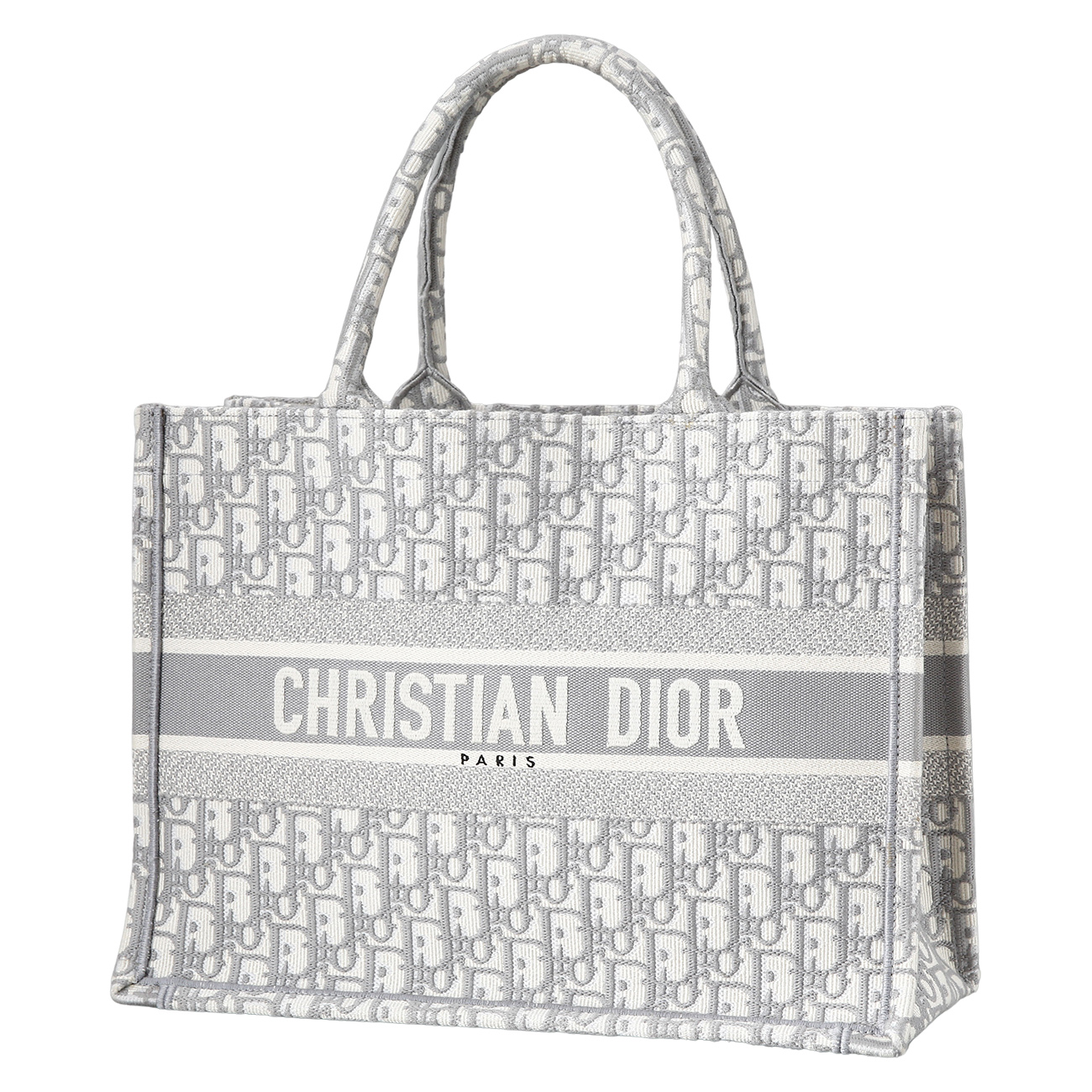 CHRISTIAN DIOR(USED)크리스찬디올 북토트백 미디움 그레이